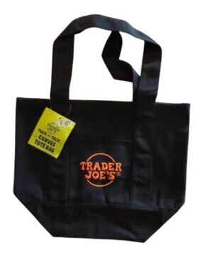 Trader Joe’s Black Halloween Mini Tote